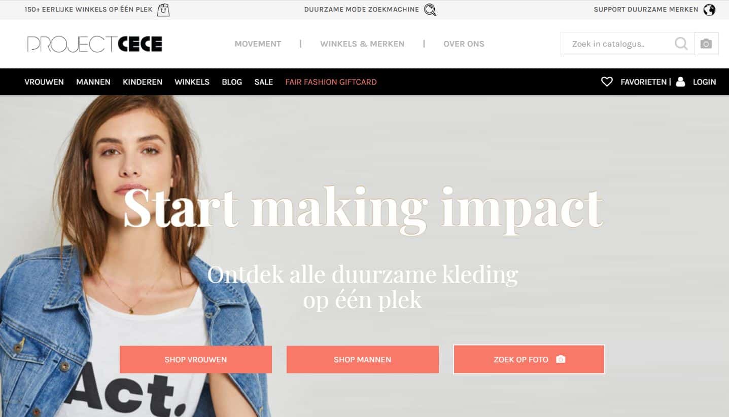 Kast uitvinding Persona Zoekmachine voor duurzame kleding in NL - Mijn Keus